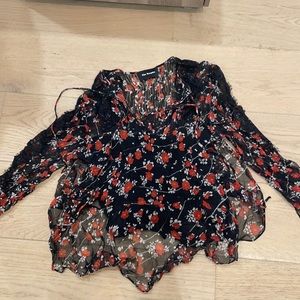 Floral blouse